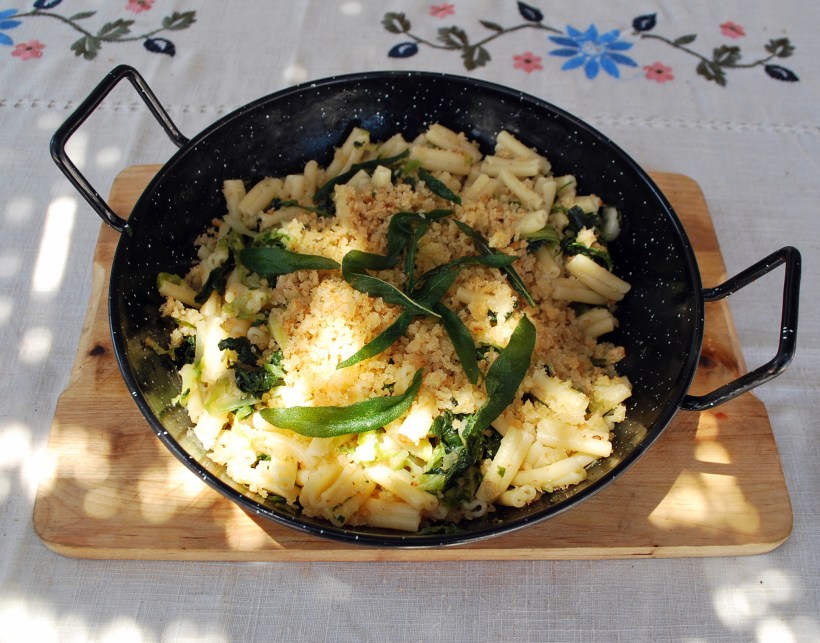 Pasta With Cabbage & Breadcrumbs (1)