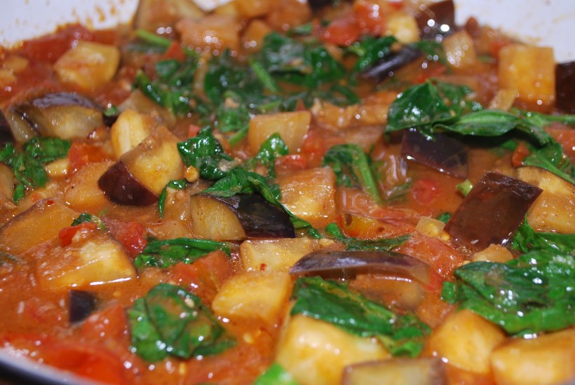 Tamarind Spiced Abergine (4)